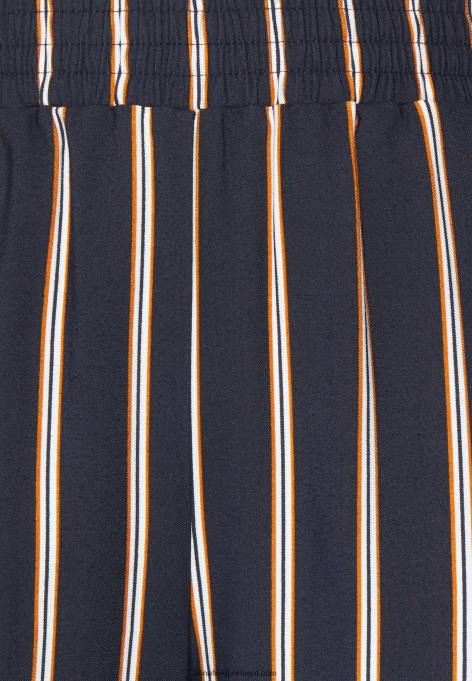 mulheres calças azul escuro/castanho/branco F4BZ0D636 Anna Field