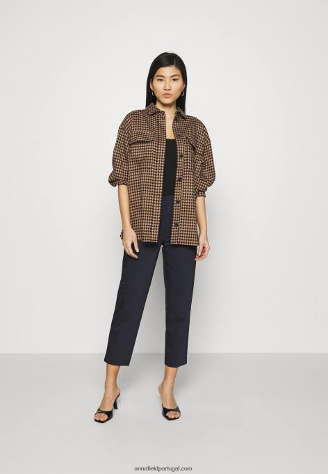 mulheres chino azul escuro F4BZ0D598 Anna Field