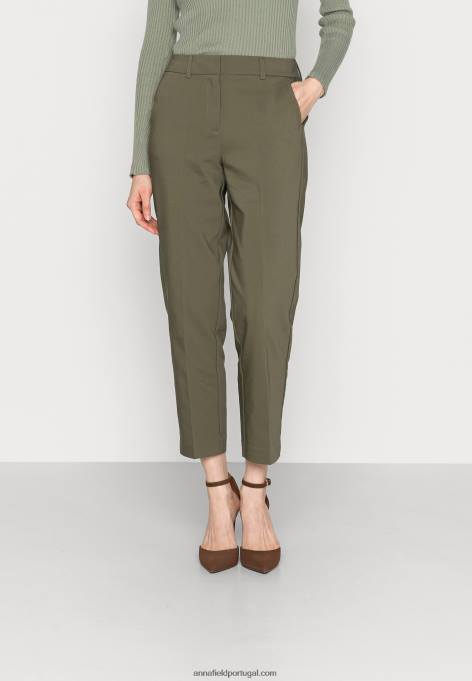 mulheres chino verde escuro F4BZ0D599 Anna Field
