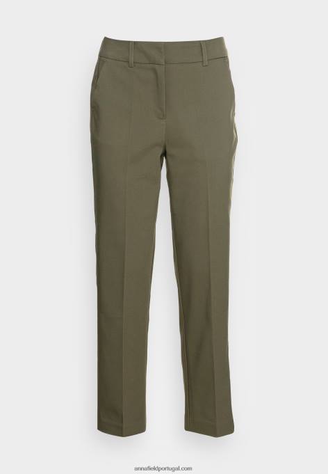 mulheres chino verde escuro F4BZ0D599 Anna Field