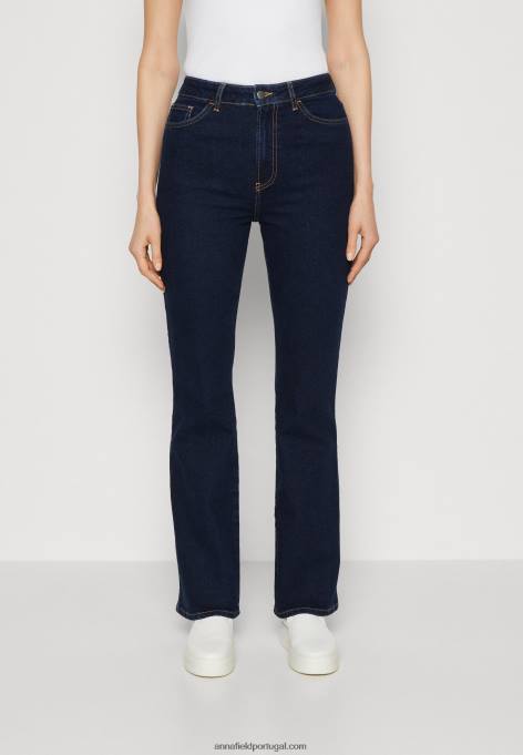 mulheres jeans flare azul escuro F4BZ0D666 Anna Field