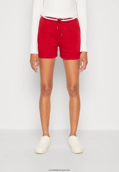 mulheres short vermelho escuro F4BZ0D662 Anna Field