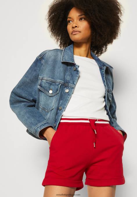 mulheres short vermelho escuro F4BZ0D662 Anna Field