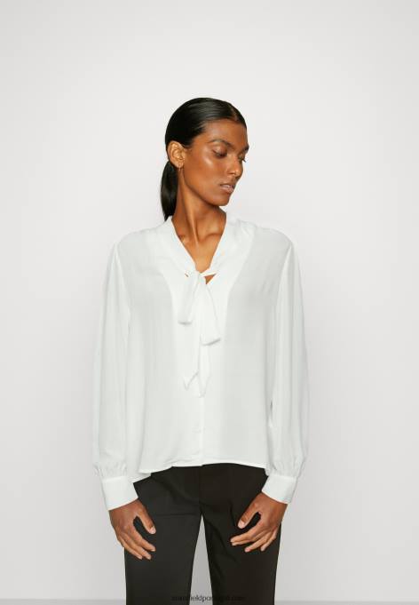 mulheres blusa de botão off white F4BZ0D673 Anna Field