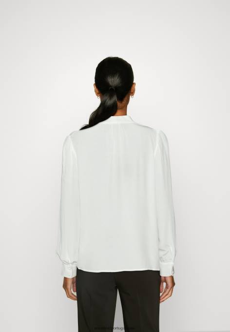 mulheres blusa de botão off white F4BZ0D673 Anna Field