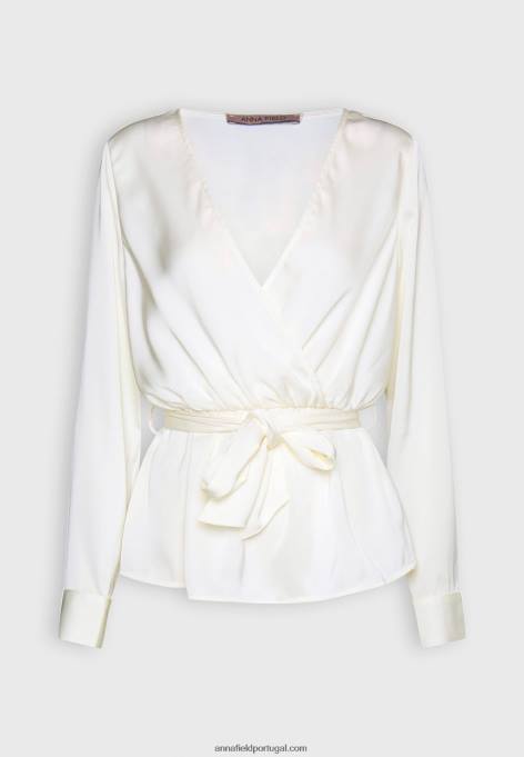 mulheres blusa esbranquiçada F4BZ0D685 Anna Field