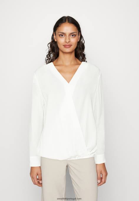 mulheres blusa esbranquiçada F4BZ0D686 Anna Field