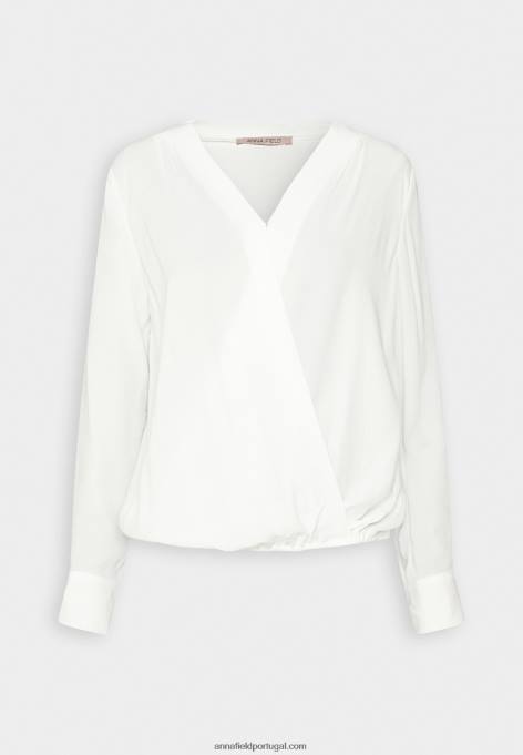mulheres blusa esbranquiçada F4BZ0D686 Anna Field