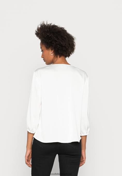 mulheres blusa off white F4BZ0D703 Anna Field