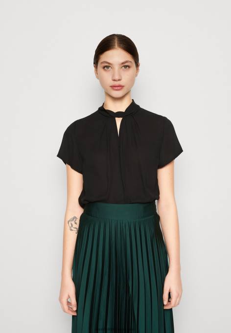 mulheres blusa preta F4BZ0D702 Anna Field