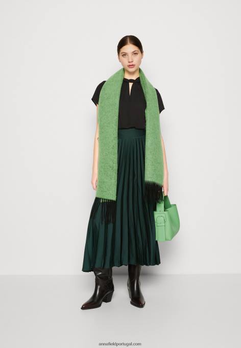 mulheres blusa preta F4BZ0D702 Anna Field