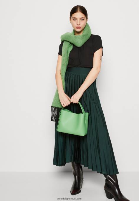 mulheres blusa preta F4BZ0D702 Anna Field