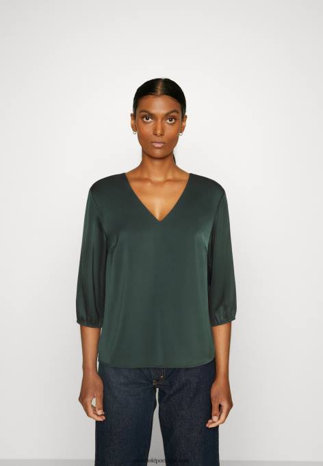 mulheres blusa verde escuro F4BZ0D696 Anna Field