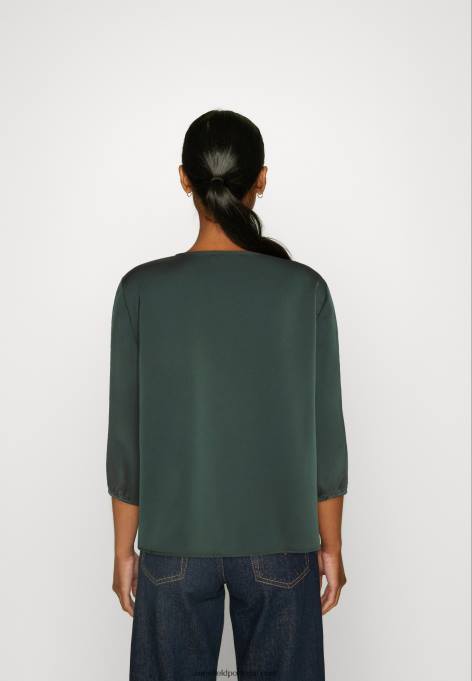mulheres blusa verde escuro F4BZ0D696 Anna Field