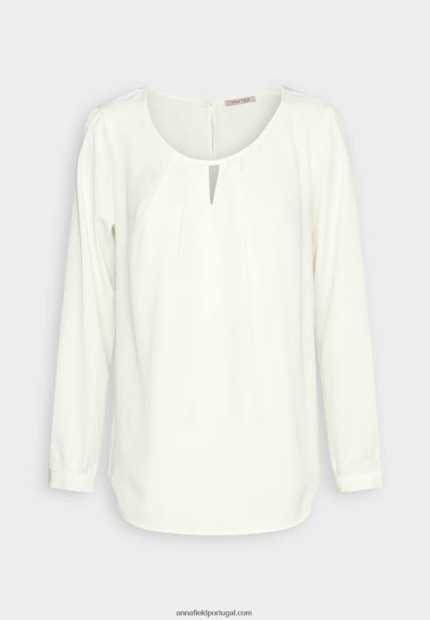 mulheres túnica off-white F4BZ0D708 Anna Field
