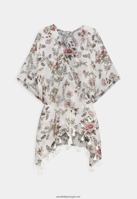 mulheres túnica off-white/rosa F4BZ0D697 Anna Field