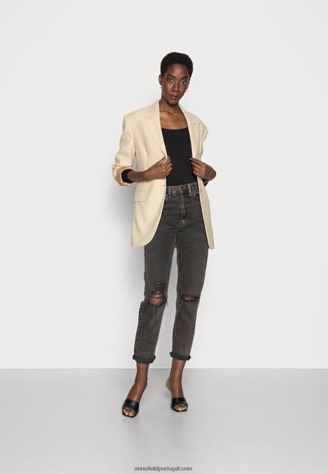 mulheres 2 pack de top de manga comprida preto/preto F4BZ0D524 Anna Field