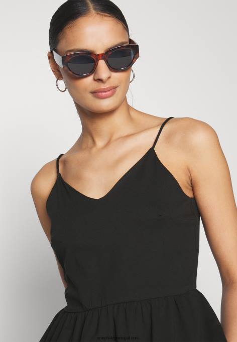 mulheres 2 pack top preto/branco F4BZ0D427 Anna Field