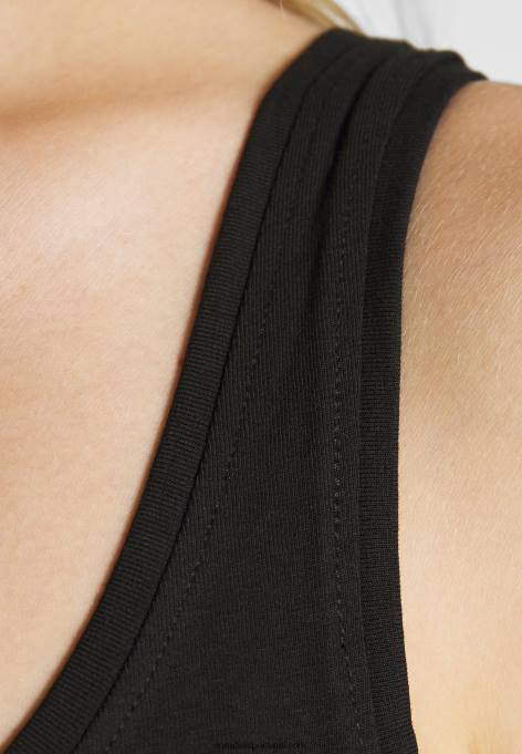 mulheres 2 pack top preto/branco F4BZ0D442 Anna Field