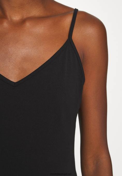 mulheres 2 pack top preto/preto F4BZ0D471 Anna Field