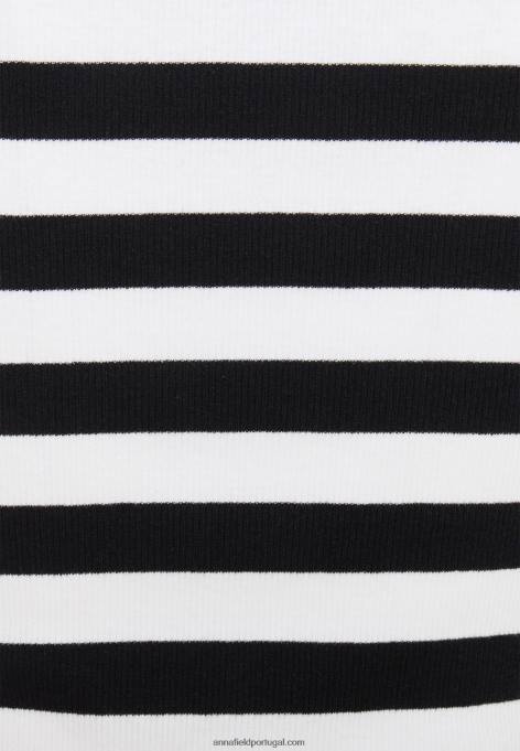 mulheres 2 pacotes top preto F4BZ0D383 Anna Field