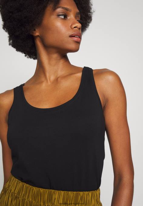 mulheres 2 pacotes top preto F4BZ0D508 Anna Field