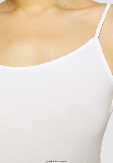 mulheres 3er pack top branco/branco/branco F4BZ0D458 Anna Field