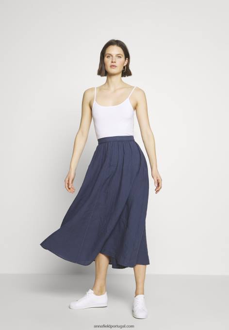 mulheres 3er pack top branco/marinho/cinza claro F4BZ0D484 Anna Field