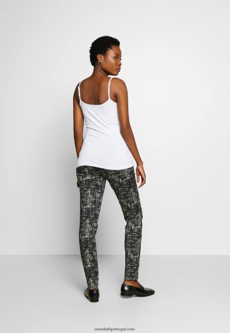 mulheres 3er pack top preto/branco F4BZ0D510 Anna Field