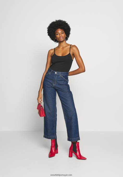 mulheres 3er pack top preto/preto/preto F4BZ0D483 Anna Field