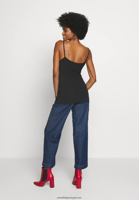 mulheres 3er pack top preto/preto/preto F4BZ0D483 Anna Field