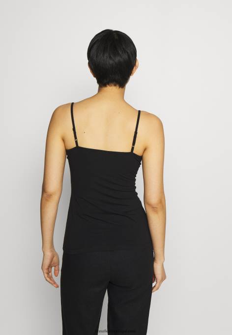 mulheres 5 pack top preto F4BZ0D485 Anna Field