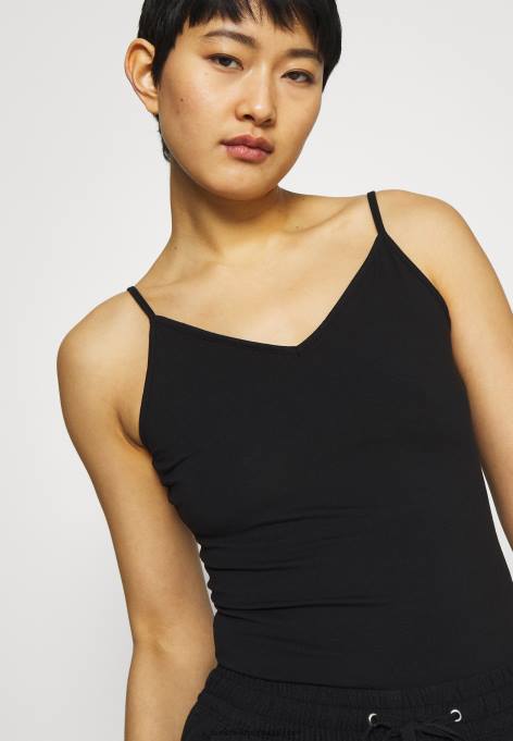 mulheres 5 pack top preto F4BZ0D485 Anna Field