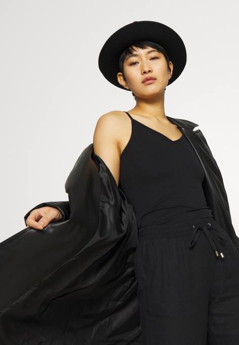 mulheres 5 pack top preto F4BZ0D485 Anna Field