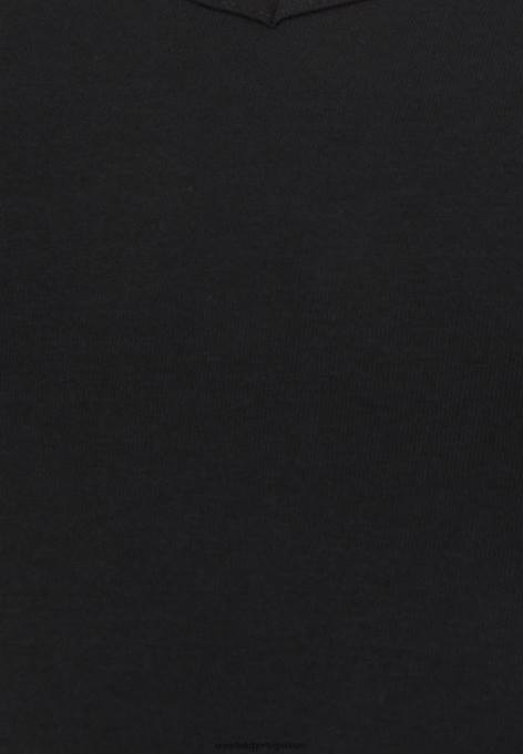 mulheres 5 pack top preto F4BZ0D485 Anna Field