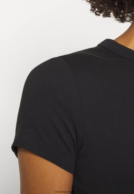 mulheres Pacote com 2 camisetas básicas branco/preto F4BZ0D316 Anna Field