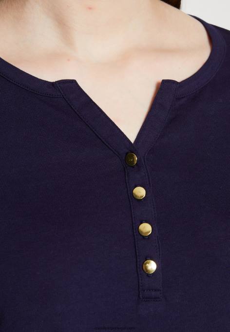 mulheres blusa manga longa azul escuro F4BZ0D523 Anna Field