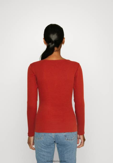 mulheres blusa manga longa marrom F4BZ0D563 Anna Field