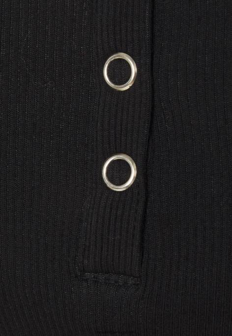 mulheres blusa manga longa preta F4BZ0D533 Anna Field