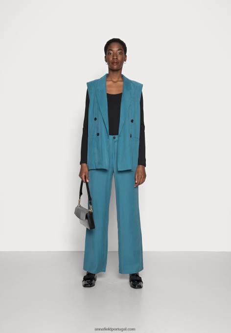 mulheres blusa manga longa preta F4BZ0D534 Anna Field