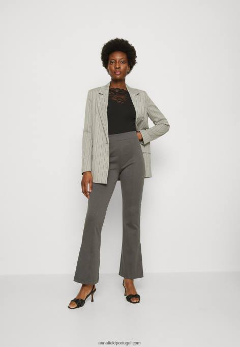 mulheres blusa manga longa preta F4BZ0D564 Anna Field