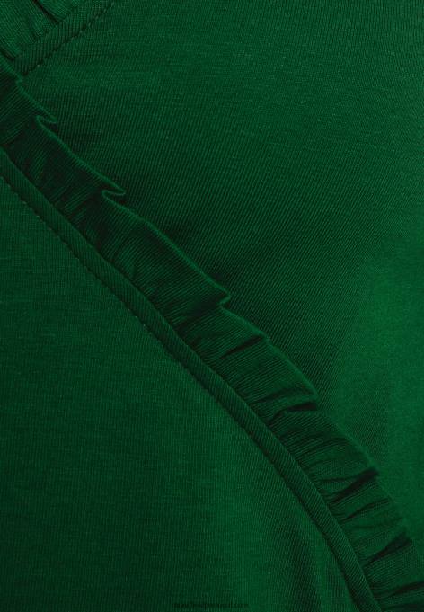 mulheres blusa manga longa verde escuro F4BZ0D576 Anna Field