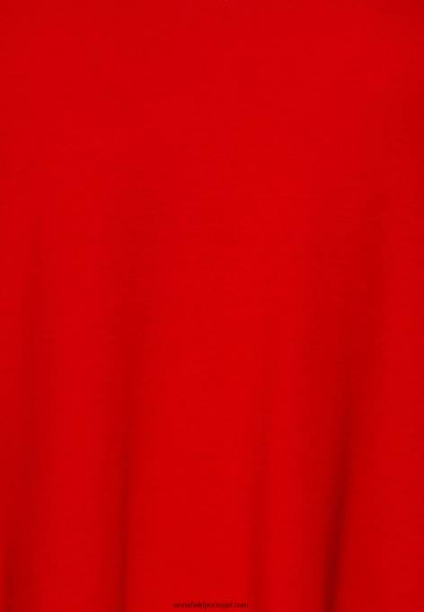 mulheres blusa manga longa vermelha F4BZ0D540 Anna Field