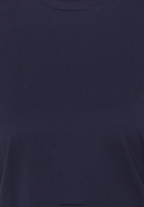 mulheres camiseta básica azul escuro F4BZ0D254 Anna Field
