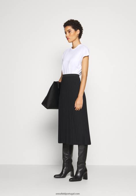 mulheres camiseta básica branca F4BZ0D246 Anna Field