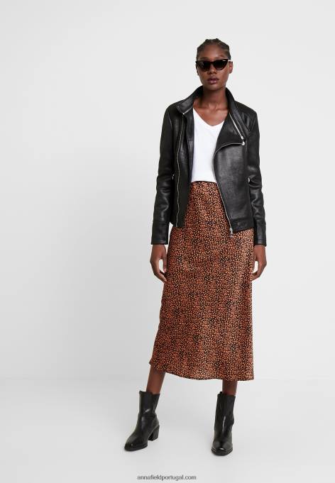 mulheres camiseta básica branca F4BZ0D247 Anna Field