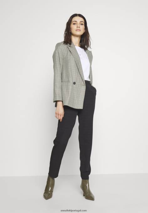 mulheres camiseta básica branca F4BZ0D280 Anna Field