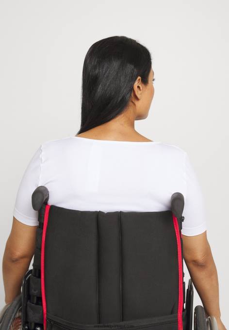 mulheres camiseta básica branca F4BZ0D350 Anna Field