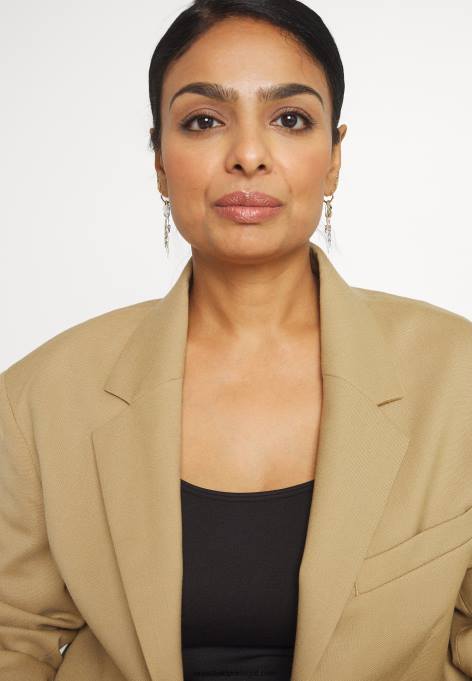 mulheres camiseta básica preta F4BZ0D374 Anna Field