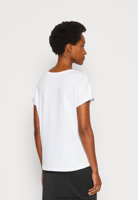 mulheres camiseta branca estampada F4BZ0D333 Anna Field